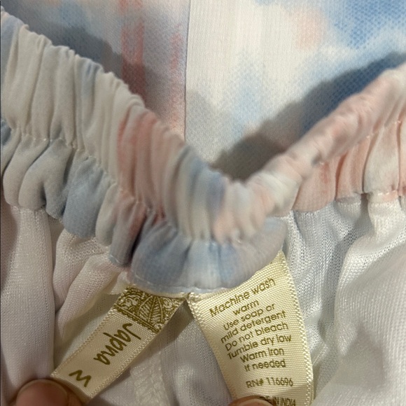 Japna Blue and Pink Tie-Dye Maxi Skirt - Picture 5 of 5